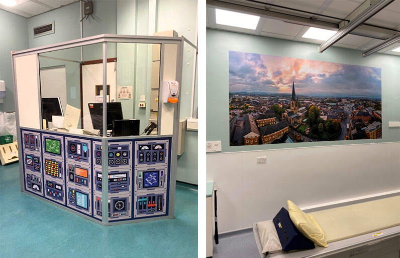 Immersive Theming Achieved Through Wall Graphics